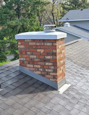 small chimney with small cap
